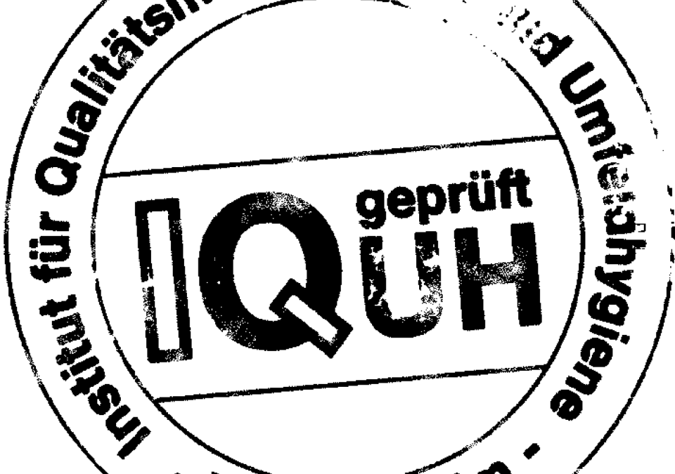 Prüfsiegel des IQUH Weikersheim